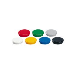 Mágnes 24mm, 10 db/csomag, Dahle 95524 Irodatechnika, kellékei Dahle