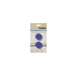 Mágnes 38mm, 2 db/csomag, Dahle kék Irodatechnika, kellékei Dahle