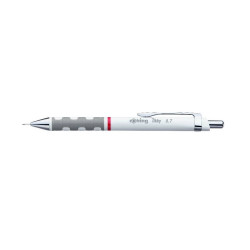 Nyomósirón 0,7mm, fehér test, Rotring Tikky Író- irodaszer, papíráru Rotring