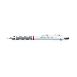 Nyomósirón 0,7mm, fehér test, Rotring Tikky Író- irodaszer, papíráru Rotring
