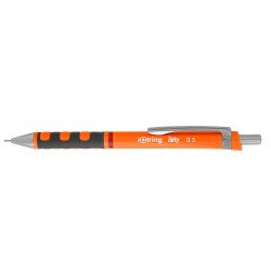 Nyomósirón 0,5mm, neon narancs test, Rotring Tikky Író- irodaszer, papíráru Rotring