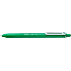 Golyóstoll nyomógombos 0,35mm, Pentel iZee, írásszín zöld Golyóstoll Pentel