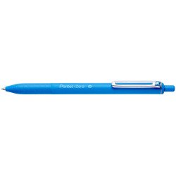 Golyóstoll nyomógombos 0,35mm, Pentel iZee, írásszín világoskék Golyóstoll Pentel
