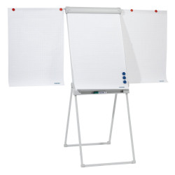 Flipchart tábla 67x95cm, mágneses, 2 db segédkarral, Proline Franken Flipchart tábla Franken
