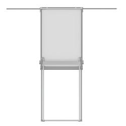Flipchart tábla 67x95cm, mágneses, 2 db segédkarral, Proline Franken