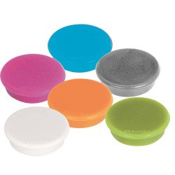 Mágnes 32mm, 10 db/csomag, Franken klf. szín Irodatechnika, kellékei Franken