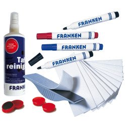 Indulókészlet fehértáblához kicsi. Franken Irodatechnika, kellékei Franken