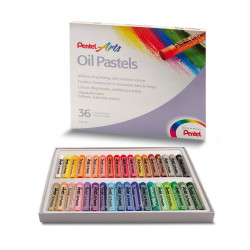Kréta olajpasztell készlet, PHN-36U Pentel, 36 klf. szín Író- irodaszer, papíráru Pentel