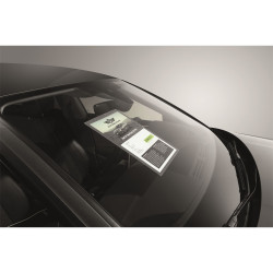 Információs tasak A4, statikus rögzítés Durable 5 db/csomag,