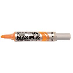 Táblamarker 2,5mm, kerek hegyű, Pentel Maxiflo citromsárga Író- irodaszer, papíráru Pentel