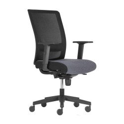 Forgószék Norton Net karfával BN 8010 szürke kárpit, görgő parketta d.50 Forgószék Antares