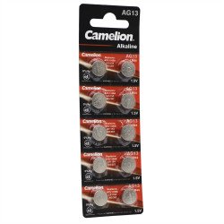 Gombelem LR44 1,5V alkáli gombelem 10db/csomag Uniross Elem, akkumulátor, töltő Uniross