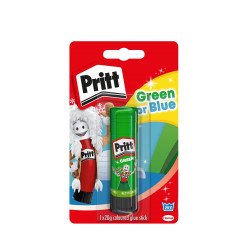 Ragasztóstift 20g. green or blue Pritt bliszteres