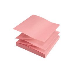 Jegyzettömb öntapadó, 75x75mm, 12x100lap, újrahasznosított 5644-88 Info Notes, pastell mix, kék, zöld, rózsaszín, sárga