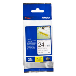 Feliratozógép szalag, Brother TZES251 24mmx8m ORIGINAL fekete/fehér Feliratozógép szalag Brother