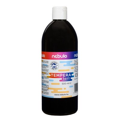 Tempera 500ml, Nebulo fekete Tempera 500ml, Nebulo fekete