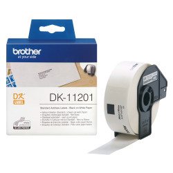 Brother DK11201 etikett 29x90mm 400 db etikett/doboz fehér ORIGINAL Etikett - címke Brother