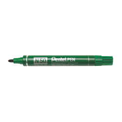 Alkoholos marker fém testű 4,3mm kerek hegyű N50-DE Pentel Extreme zöld Író- irodaszer, papíráru Pentel