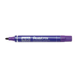 Alkoholos marker fém testű 4,3mm kerek hegyű N50-VE Pentel Extreme lila Író- irodaszer, papíráru Pentel