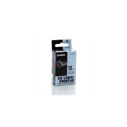Feliratozógép szalag XR-18X1 18mmx8m Casio víztiszta/fekete Feliratozógép szalag Casio
