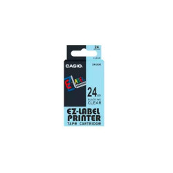 Feliratozógép szalag XR-24X1 24mmx8m Casio fekete Feliratozógép szalag Casio