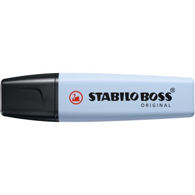 Szövegkiemelő 2-5mm, vágott hegyű, STABILO Boss original Pastel ködös kék Szövegkiemelő 2-5mm, vágott hegyű, STABILO Boss original Pastel ködös kék