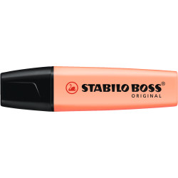 Szövegkiemelő 2-5mm, vágott hegyű, STABILO Boss original Pastel barack Író- irodaszer, papíráru Stabilo