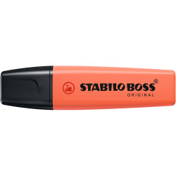 Szövegkiemelő 2-5mm, vágott hegyű, STABILO Boss original Pastel korall Író- irodaszer, papíráru Stabilo