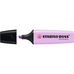 Szövegkiemelő 2-5mm, vágott hegyű, STABILO Boss original Pastel orgona