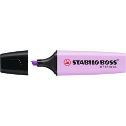 Szövegkiemelő 2-5mm, vágott hegyű, STABILO Boss original Pastel orgona