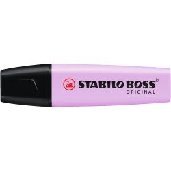 Szövegkiemelő 2-5mm, vágott hegyű, STABILO Boss original Pastel orgona Író- irodaszer, papíráru Stabilo