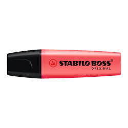 Szövegkiemelő 2-5mm, vágott hegyű, STABILO Boss original piros Író- irodaszer, papíráru Stabilo