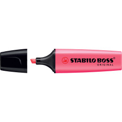 Szövegkiemelő 2-5mm, vágott hegyű, STABILO Boss original pink