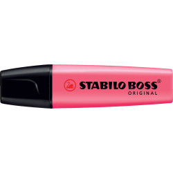 Szövegkiemelő 2-5mm, vágott hegyű, STABILO Boss original pink Író- irodaszer, papíráru Stabilo
