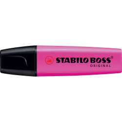 Szövegkiemelő 2-5mm, vágott hegyű, STABILO Boss original pink
