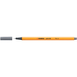 Rostirón, tűfilc 0,4mm, STABILO Point 88 sötétszürke Író- irodaszer, papíráru Stabilo
