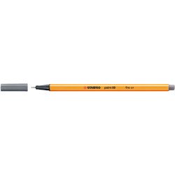 Rostirón, tűfilc 0,4mm, STABILO Point 88 sötétszürke Író- irodaszer, papíráru Stabilo