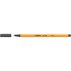 Rostirón, tűfilc 0,4mm, STABILO Point 88 mélyszürke Író- irodaszer, papíráru Stabilo