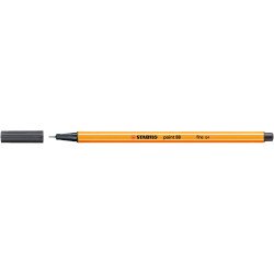 Rostirón, tűfilc 0,4mm, STABILO Point 88 mélyszürke Író- irodaszer, papíráru Stabilo