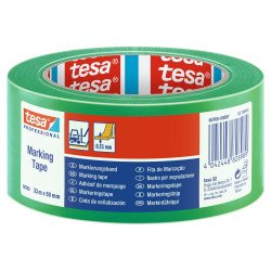 Jelölőszalag 50mmX33m Tesa zöld Iroda üzemeltetés, munkavédelem Tesa