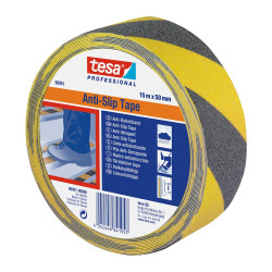Csúszásgátló szalag 50mmX15 m Tesa fekete/sárga