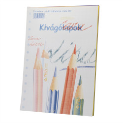 Enyvezetlen kivágóminta A4, Író- irodaszer, papíráru Civis