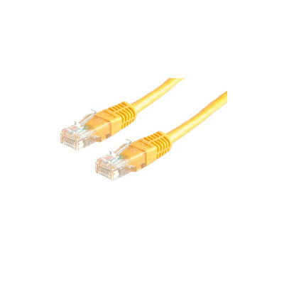 Kábel UTP CAT5e, 2m, Roline sárga