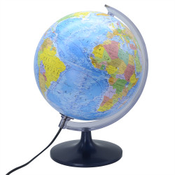 Földgömb 25 cm-es politikai megvilágított Író- irodaszer, papíráru Belma