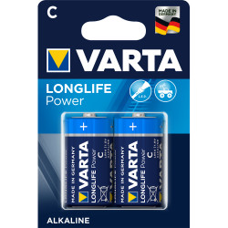Elem C Baby LR14 Longlife Power 2 db/csomag, Varta Elem, akkumulátor, töltő Varta