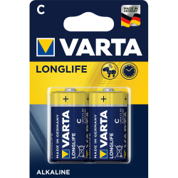 Elem C Baby LR14 Longlife 2 db/csomag, Varta Elem, akkumulátor, töltő Varta