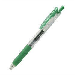 Zseléstoll 0,5mm, zöld test, Zebra Sarasa Clip, írásszín zöld Író- irodaszer, papíráru Zebra