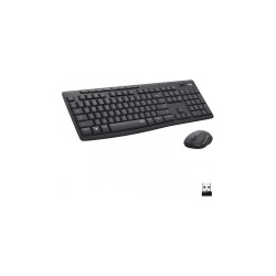 Billentyűzet+egér vezeték nélküli Silent HUN grafitszürke Logitech MK295 Billentyűzet + Egér Logitech
