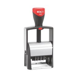 Dátumbélyegző Classic Colop 2660 (37x58mm/4mm, dátum) fekete párna Bélyegző és kelléke Colop
