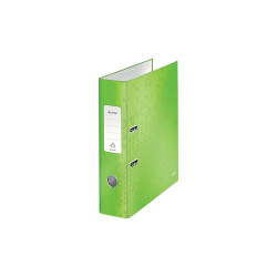 Iratrendező A4, 8cm, karton Leitz 180 Wow zöld Iratrendező Leitz